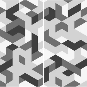 Декоративный элемент FMG Crossings B&W Comp. (2Pcs 300X150) Y4VY00D330006 300x300 матовый