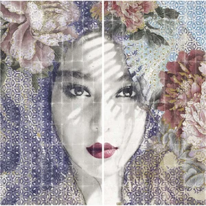 Декоративный элемент FMG Geisha Comp. (2Pcs 300X150) Y4X900D330006 300x300 матовый