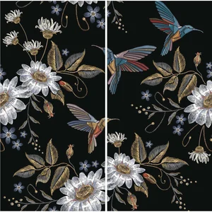 Декоративный элемент FMG Hummingbird Black Comp (2Pcs 300X150) Y4UH00D330006 300x300 матовый
