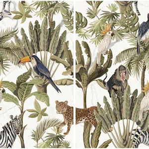 Декоративный элемент FMG Jungle Gold Comp. (2Pcs 300X150) Y4TL00D330006 300x300 матовый