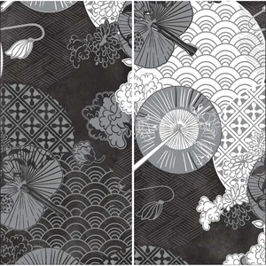 Декоративный элемент FMG Kyoto Silver Comp. (2Pcs 300X150) Y4UV00D330006 300x300 матовый