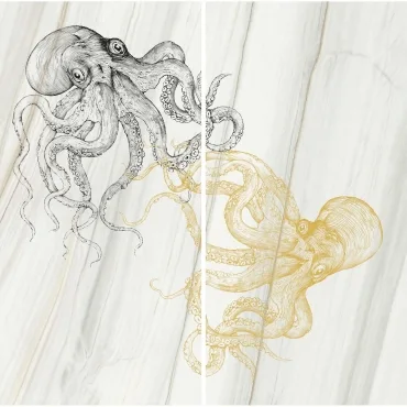 Декоративный элемент FMG Octopus Gold Comp. (2Pcs 300X150) Y4UY00D330006 300x300 матовый