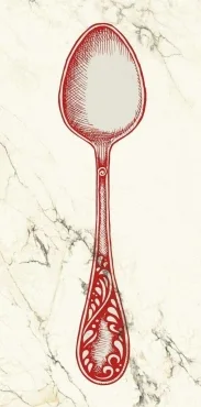 Декоративный элемент FMG Spoon Red (1Pcs 300X150) Y4VC00D301506 150x300 матовый