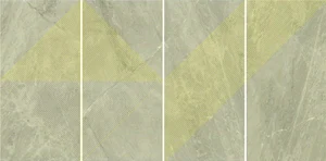 Декоративный элемент FMG Stripes Yellow Comp. (4Pcs 300X150) Y4W700D630006 300x600 матовый
