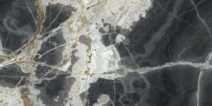 Керамогранит FMG Marmi Black Onyx Lucidato L737563MF6 37,5x75 лаппатированный