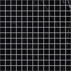 Мозаика FMG Black Marquinia Mosaico Lucidato LU30761 30x30 полированная