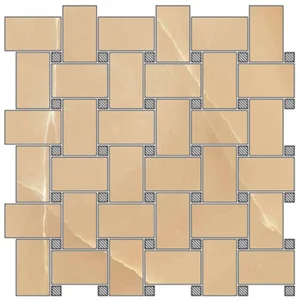 Мозаика FMG Onice Ambra Shape Lucidato LU30772 30x30 полированная