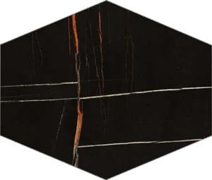 Керамогранит FMG Sahara Noir Exagon Lucidato LU30811 29x34 полированный