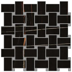 Мозаика FMG Sahara Noir Shape Lucidato LU30806 30x30 полированная
