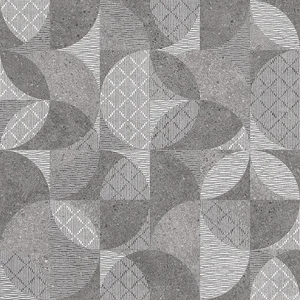Декоративный элемент Kerama Marazzi Фондамента серый декорированный обрезной DL601020R 60x60 матовый