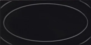 Плитка Grazia Formae Oval Ebony OVA2 13x26 глянцевая
