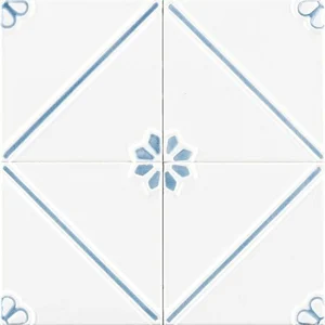 Плитка Grazia Formelle Anversa Cielo ANV6 13x13 глянцевая