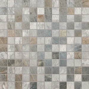 Мозаика ABK Fossil Mosaico Mini Tessera Light Grey Blue 30x30 матовая
