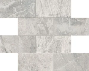 Мозаика ABK Fossil Mosaico Muretto Fossil Light Grey 30x30 матовая