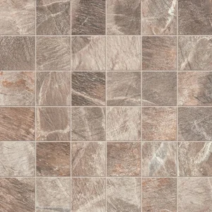Мозаика ABK Fossil Mosaico Quadretti Fossil Brown 30x30 матовая