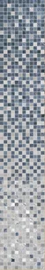 Мозаика Supergres Four Seasons Mosaico Degrade C Pz. 6 FSDC 30x180 глянцевая