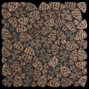 Мозаика Natural Mosaic Fusion MOK-004 (Агломерат) 30,5x30,5 глянцевая