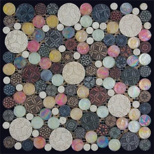 Мозаика Natural Mosaic Fusion MOK-005 (Стекло Мрамор Агломерат) 30,5x30,5 глянцевая