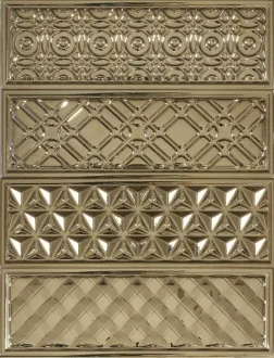 Garden Dec Geometry PVD Oro