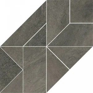 Мозаика Gardenia Orchidea Concept Stone Mosaico Esagoni Antracite 54455 40x40 матовая
