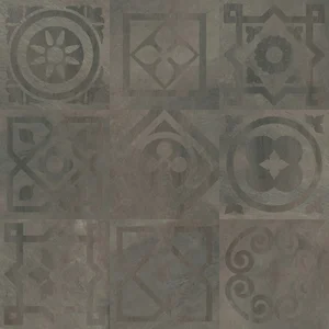 Декоративный элемент Gardenia Orchidea Stone Antracite Decorato 54135 80x80 матовый