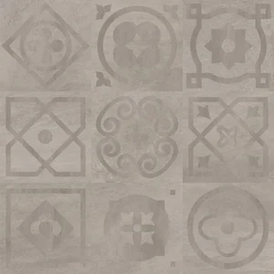 Декоративный элемент Gardenia Orchidea Stone Grigio Decorato 54133 80x80 матовый