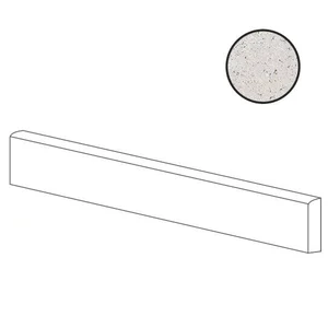 Бордюр Gardenia Orchidea Esedra 2.0 Battiscopa Molato Bianco ML76001 8x80 матовый