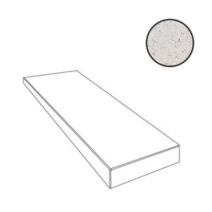 Ступень Gardenia Orchidea Esedra 2.0 Gradone Angolare Dx Bianco Marfil 0076091 32x80 матовая