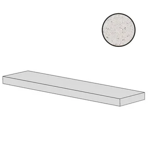 Ступень Gardenia Orchidea Esedra 2.0 Gradone Angolare Sx Bianco Marfil 0076101 32x80 матовая