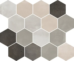 Мозаика Gardenia Orchidea Make Mosaico Esagoni Mix 73260 23,5x29,7 матовая
