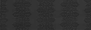 Керамогранит Mutina Garland relief Nero PUBG02 18x56,4 матовый
