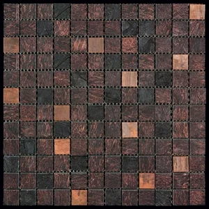 Мозаика Natural Mosaic Gelos FBY-36 (SSB-006(s)) (Агломерат Металл) 29,8x29,8 матовая