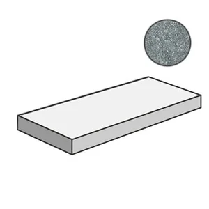 Ступень Italon Genesis Jupiter Silver Scalino Angolare DX 33x120 матовая