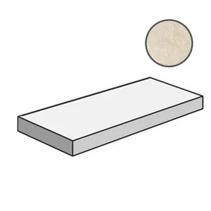 Ступень Italon Genesis Moon White Scalino Angolare DX 33x120 матовая