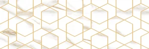 Плитка Geotiles Damiano Manzoni Gold 30x90 глянцевая