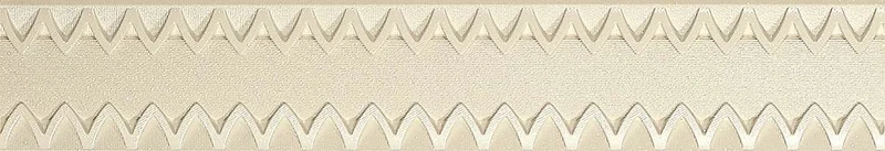 Бордюр Newker Glam Ivory Listello 7x40 матовый