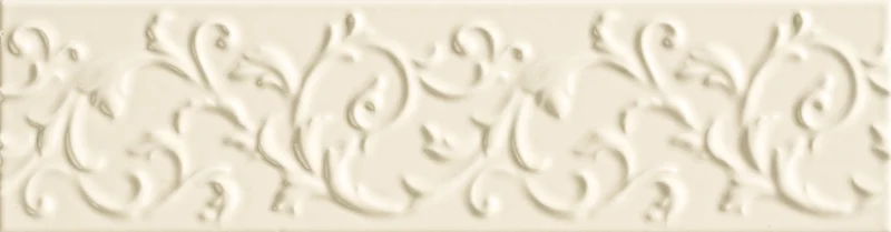 Бордюр Ascot Glamourwall Listello Baroque GMOL20B 6,5x25 глянцевый