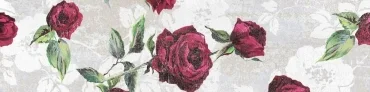 Декоративный элемент Panaria Glance Listello Light Roses PG2GCS3 22,5x90 матовый