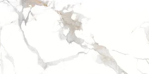 Керамогранит Global Tile GT40806103MR Калакатта Империал / Calacatta Imperial Белый 40x80 матовый