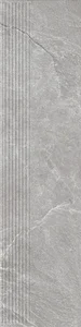 Ступень Global Tile ST1203023201MSR Скала / Skala кер. Серый 30x120 матовая