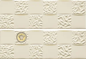 Декоративный элемент Versace Gold Acqua Dama Crema Oro 68852 25x75 глянцевый