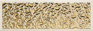 Декоративный элемент Versace Gold Acqua Lingotto Crema Oro 68872 25x75 глянцевый