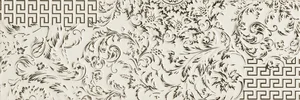 Декоративный элемент Versace Gold Patchwork Bianco Platino 68800 25x75 глянцевый