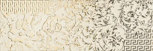 Декоративный элемент Versace Gold Patchwork Crema Oro 68802 25x75 глянцевый