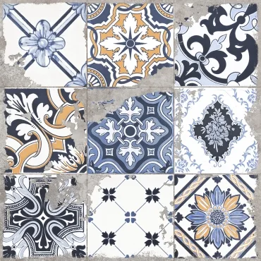 Декоративный элемент Golden Tile Limestone 23Б540 60x60 матовый