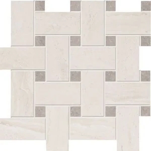 Мозаика Supergres Gotha Diamond Intreccio Platinum Lux DIPL 29,5x29,5 лаппатированная