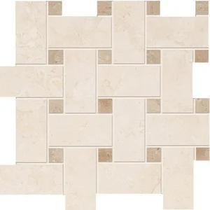 Мозаика Supergres Gotha Quartz Intreccio Gold Lux QLIG 29,5x29,5 лаппатированная