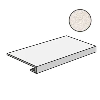 Ступень Sant Agostino GR.120 Set Concrete White CSAGRSCW12 33x120 матовая