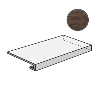 Ступень Sant Agostino Gr.A.120-Dx Barkwood Burnt CSAGADBB12 33x120 матовая