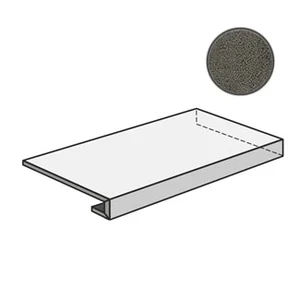 Ступень Sant Agostino GR.A.90 DX Set Concrete Dark CSAGDSCD90 33x90 матовая
